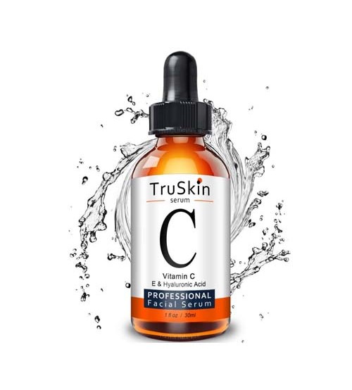 Truskin Naturals Vitamin C 20% E & Hyaluronic Acid Facial Serum for Face 30ml
